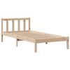 vidaXL Letto Libreria senza Materasso 90x200 cm Legno Massello Pino