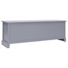 vidaXL Panchina da Ingresso Grigio Scuro 115x30x40 cm in Legno