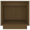 vidaXL Comodini 2 pz Ambra 40x30x40 cm in Legno Massello di Pino