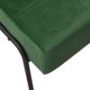 vidaXL Poltrona Relax 65x79x87 cm Verde Scuro in Velluto