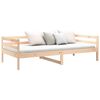 vidaXL Dormeuse senza Materasso 80x200 cm in Legno Massello di Pino
