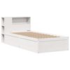 vidaXL Letto senza Materasso Bianco 90x190 cm in Legno Massello Pino
