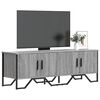 vidaXL Mobile Porta TV Grigio Sonoma 122x34x41cm in Legno Multistrato