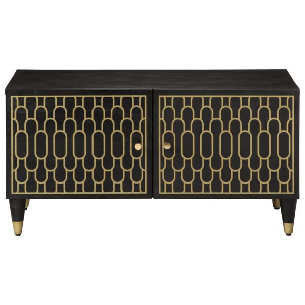 vidaXL Tavolino da Salotto 80x50x40 cm Legno Massello di Mango