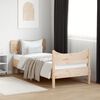 vidaXL Letto senza Materasso 90x190 cm in Legno Massello di Pino