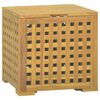vidaXL Scatola per Corde 40x40x40 cm in Legno Massello di Teak