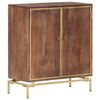 vidaXL Credenza 68x30x76 cm in Legno Massello di Mango