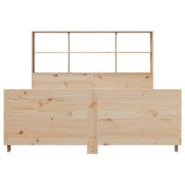 vidaXL Letto senza Materasso 120x190 cm in Legno Massello di Pino