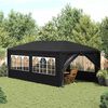 vidaXL Tenda per Feste 3x6 m Antracite