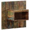 vidaXL Comodino Multicolore 50x27x50 cm in Legno Massello Recupero