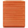 vidaXL Fioriera Giardino Marrone Cera 40x40x49,5cm Legno Massello Pino