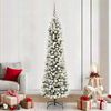 vidaXL Albero di Natale artificiale con 300 LED Bianco 210 cm