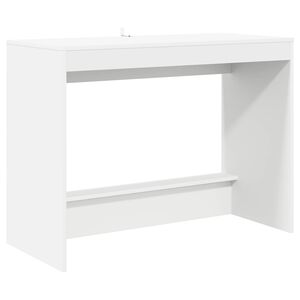 vidaXL Scrivania Letto Bianco 100 x 45 x 75 cm Legno multistrato