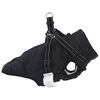 vidaXL Cappotto Cani con Imbracatura Impermeabile Riflettente Nero L24