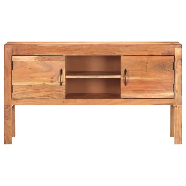 vidaXL Credenza 116x30x66 cm in Legno Massello di Acacia