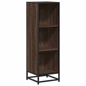 vidaXL Libreria Rovere Marrone 33,5x33x107,5 cm in Legno Multistrato