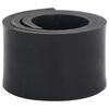 vidaXL Bordo in Gomma per Spazzaneve Nero 120x8x1 cm