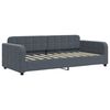 vidaXL Divano Letto con Letto Estraibile Grigio Scuro 90x190cm Velluto