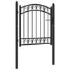 vidaXL Cancelli per recinzione EMMEN 104 x 86 cm Bloccabile
