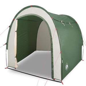 vidaXL Tenda Portaoggetti Verde Impermeabile