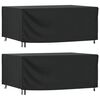 vidaXL Copri Mobili Giardino 2pz Nera 225x143x90 cm Impermeabile 420D