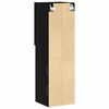 vidaXL Mobile TV 2 pcs Nero 30,5 x 30 x 102 cm Legno multistrato