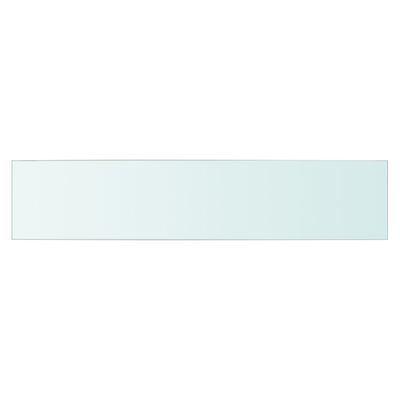 vidaXL Mensola in Vetro Trasparente 70x15 cm