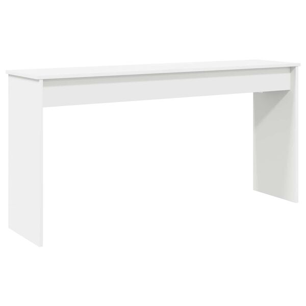vidaXL Supporto per Tastiera Bianco 130 x 32 x 64 cm Legno multistrato