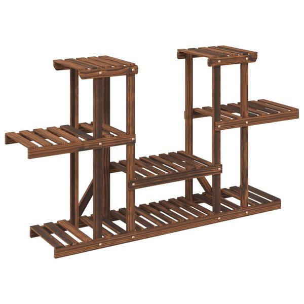 vidaXL Portafiori 110x25x73 cm in Legno Massello di Abete