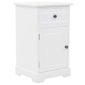 vidaXL Comodino in Legno di Pino 35x32x59 cm