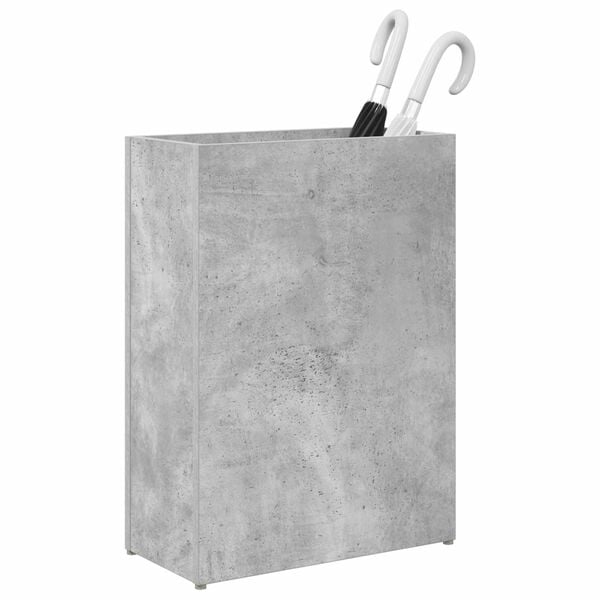 vidaXL Supporto per Ombrellone Grigio cemento 40 x 20 x 55,5 cm