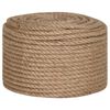 vidaXL Corda in Juta 100% 12 mm 250 m