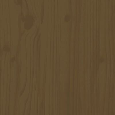 vidaXL Poggiapiedi da Giardino 120x80 cm Legno Massello di Pino Miele