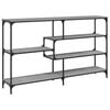 vidaXL Tavolo Consolle Grigio Sonoma 160x32x95 cm in Legno Multistrato