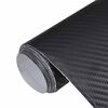 vidaXL Pellicola per Auto 3D Nera 100x150 cm