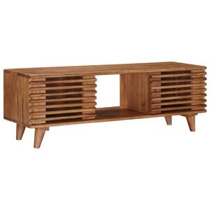 vidaXL Mobile TV con archiviazione con porta Naturale 105 x 30 x 35 cm