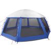 vidaXL Tenda da piscina con Patta Rimovibile&Pareti in Rete 612x612 cm