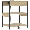 vidaXL Armadio da Notte Rovere Sonoma 41 x 31 x 51 cm