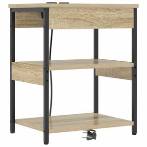 vidaXL Armadio da Notte Rovere Sonoma 41 x 31 x 51 cm