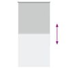 vidaXL Tenda a Rullo Oscurante 65x150 cm Larghezza Tessuto 60,7 cm