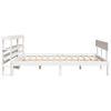vidaXL Letto senza Materasso Bianco 120x190 cm Legno Massello di Pino