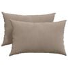 vidaXL Cuscini da Divano 2 pcs Talpa 60 x 40 cm Tessuto