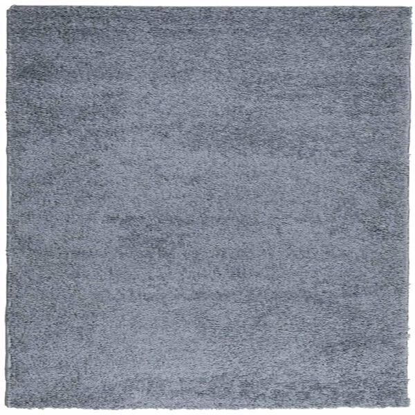 vidaXL Tappeto Shaggy PAMPLONA a Pelo Lungo Moderno Blu 240x240 cm