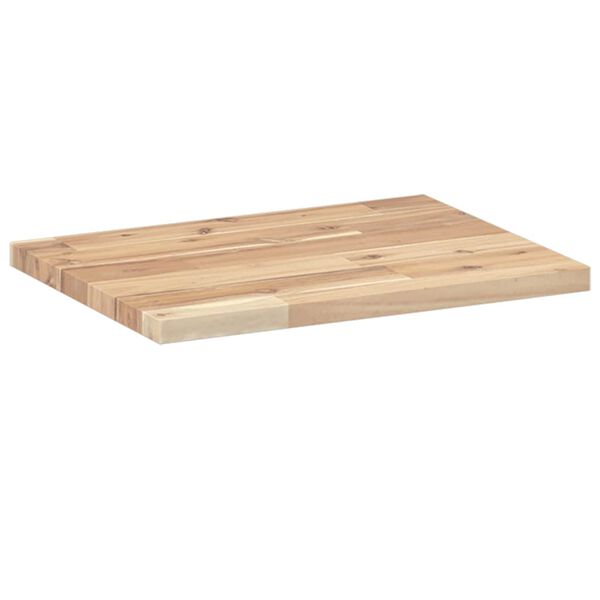 vidaXL Mensole da Parete 2 pz 40x30x2 cm Legno Acacia Non Trattato