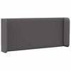vidaXL Orecchia della Testata 2 pcs Grigio 40 x 16 x 5 cm