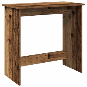 vidaXL Scrivania Legno Antico 80x40x75 cm in Truciolato