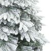 vidaXL Albero di Natale artificiale con 150 LED Bianco 120 cm PE e PVC