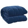 vidaXL Coperta Ponderata Blu 200x220 cm 9 kg Tessuto