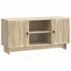 vidaXL Mobile TV Rovere Sonoma 102 x 34,5 x 50 cm Legno multistrato