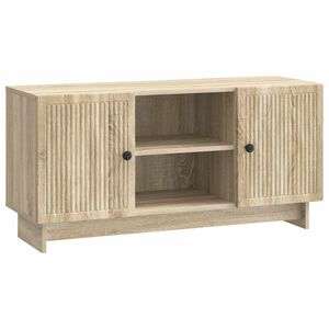 vidaXL Mobile TV Rovere Sonoma 102 x 34,5 x 50 cm Legno multistrato